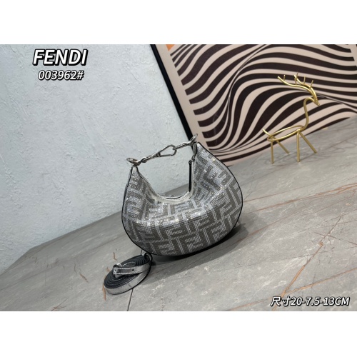 Replica Fendi AAA Quality Messenger Bags For Women #1223417 $125.00 USD for Wholesale