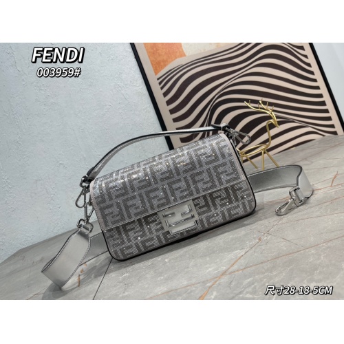 Fendi AAA Quality Messenger Bags For Women #1223419 $130.00 USD, Wholesale Replica Fendi AAA Messenger Bags