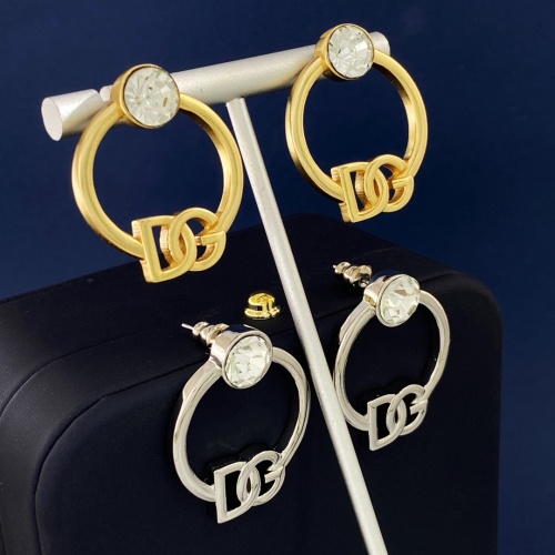 Replica Dolce & Gabbana D&G Earrings For Women #1223426 $29.00 USD for Wholesale