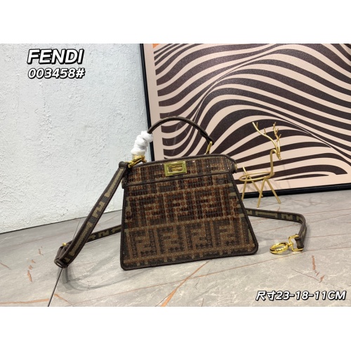 Fendi AAA Quality Messenger Bags For Women #1223427 $140.00 USD, Wholesale Replica Fendi AAA Messenger Bags