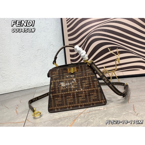 Replica Fendi AAA Quality Messenger Bags For Women #1223427 $140.00 USD for Wholesale