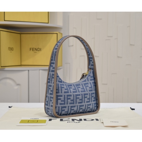 Replica Fendi AAA Quality Shoulder Bags For Women #1223439 $82.00 USD for Wholesale