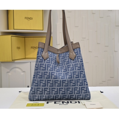 Replica Fendi AAA Quality Shoulder Bags For Women #1223441 $100.00 USD for Wholesale