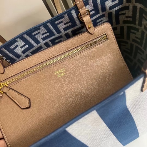 Replica Fendi AAA Quality Shoulder Bags For Women #1223442 $98.00 USD for Wholesale