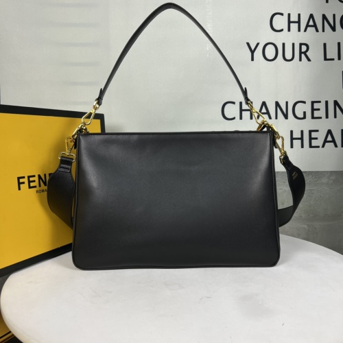 Replica Fendi AAA Quality Shoulder Bags For Women #1223452 $105.00 USD for Wholesale