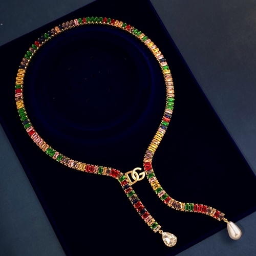 Dolce &amp; Gabbana Necklaces For Women #1223454 $34.00 USD, Wholesale Replica Dolce &amp; Gabbana Necklaces