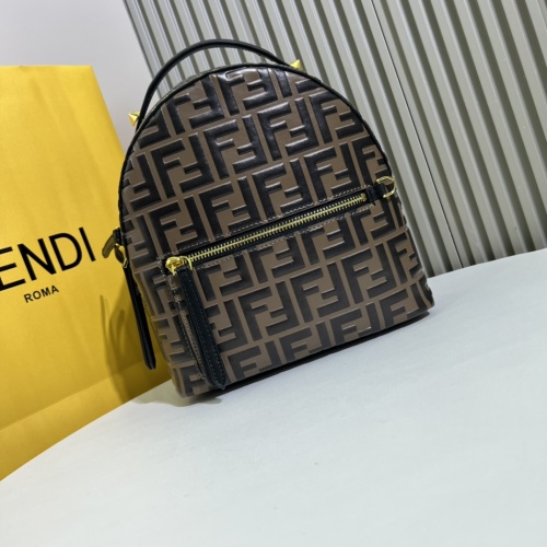 Fendi AAA Quality Backpacks For Women #1223462 $100.00 USD, Wholesale Replica Fendi AAA Quality Backpacks