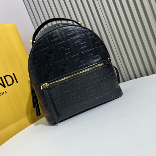 Fendi AAA Quality Backpacks For Women #1223463 $100.00 USD, Wholesale Replica Fendi AAA Quality Backpacks