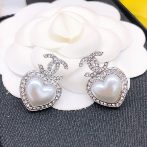 Replica Chanel Earrings For Women #1223485 $27.00 USD for Wholesale