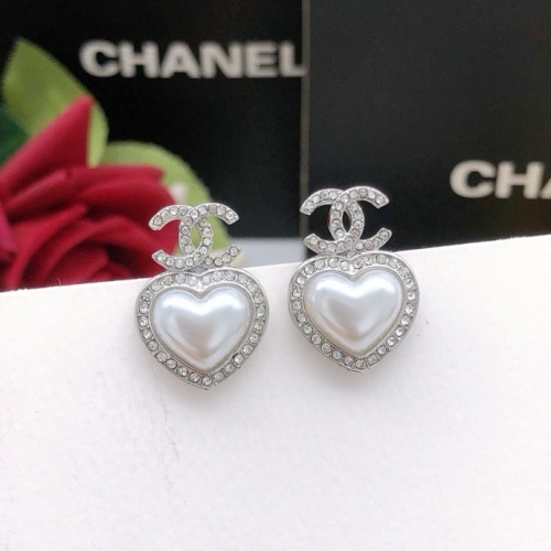 Replica Chanel Earrings For Women #1223485 $27.00 USD for Wholesale