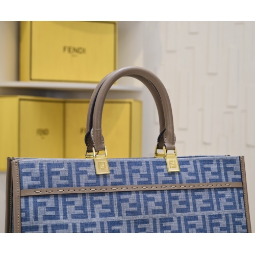 Replica Fendi AAA Quality Tote-Handbags For Women #1223492 $105.00 USD for Wholesale