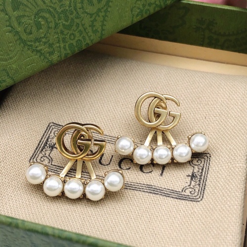 Replica Gucci Earrings For Women #1223516 $29.00 USD for Wholesale