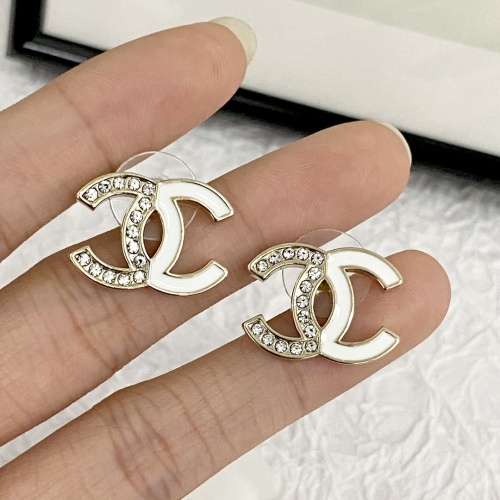 Replica Chanel Earrings For Women #1223518 $25.00 USD for Wholesale