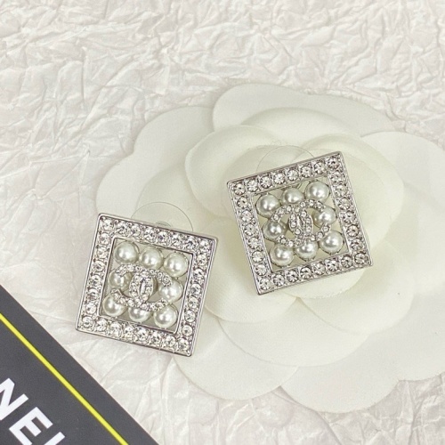 Replica Chanel Earrings For Women #1223521 $29.00 USD for Wholesale