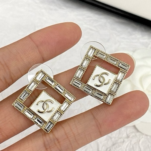 Replica Chanel Earrings For Women #1223548 $27.00 USD for Wholesale