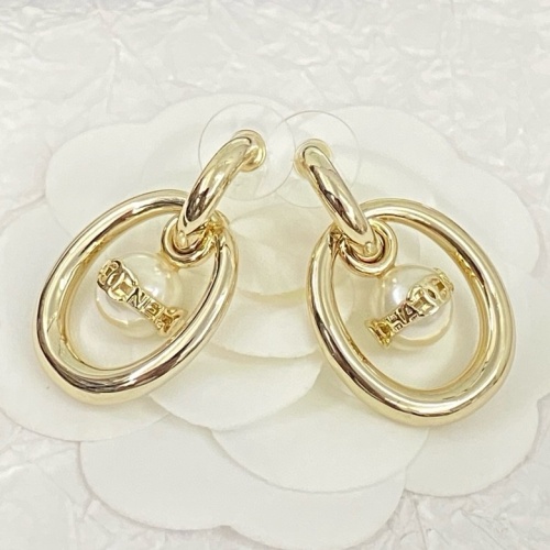 Replica Chanel Earrings For Women #1223551 $38.00 USD for Wholesale