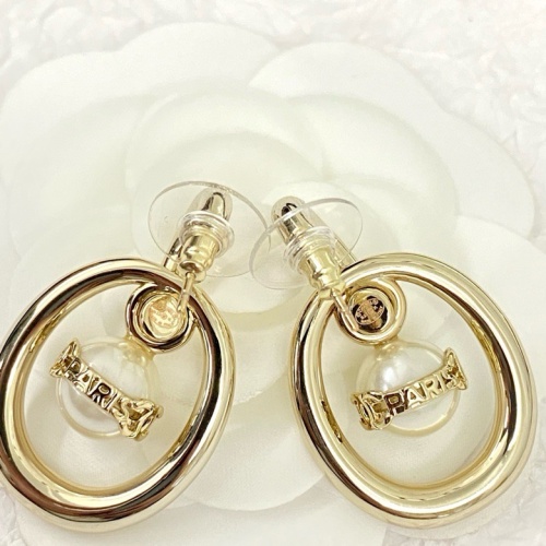 Replica Chanel Earrings For Women #1223551 $38.00 USD for Wholesale