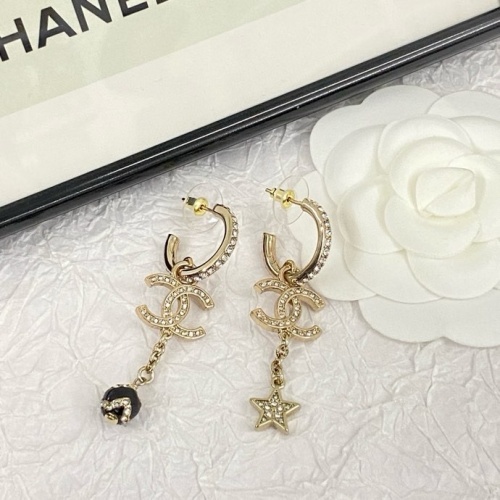 Replica Chanel Earrings For Women #1223552 $34.00 USD for Wholesale