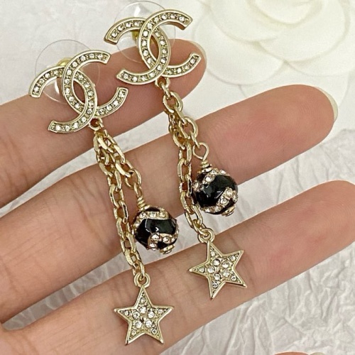 Replica Chanel Earrings For Women #1223553 $34.00 USD for Wholesale