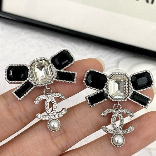 Replica Chanel Earrings For Women #1223554 $34.00 USD for Wholesale