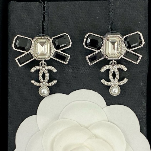 Replica Chanel Earrings For Women #1223554 $34.00 USD for Wholesale