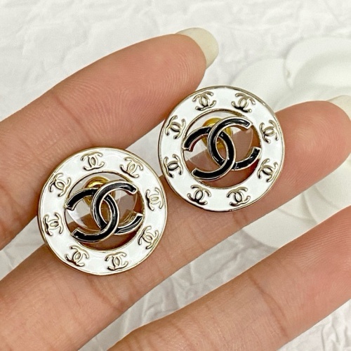 Replica Chanel Earrings For Women #1223557 $29.00 USD for Wholesale