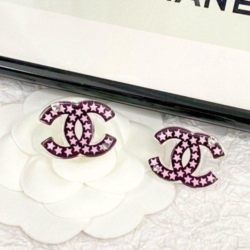 Replica Chanel Earrings For Women #1223558 $32.00 USD for Wholesale