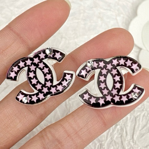 Replica Chanel Earrings For Women #1223558 $32.00 USD for Wholesale