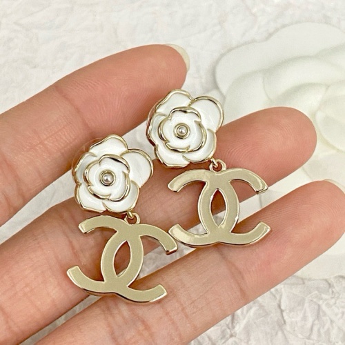 Replica Chanel Earrings For Women #1223559 $29.00 USD for Wholesale