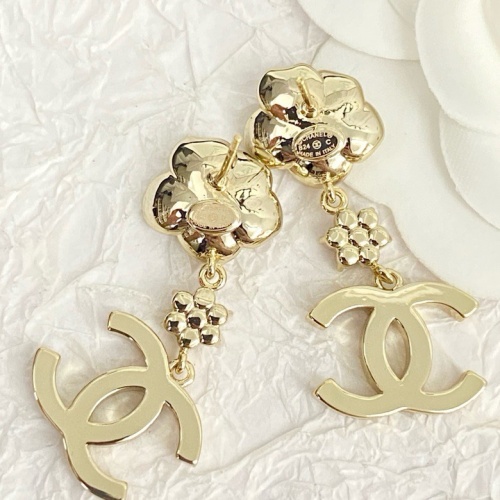 Replica Chanel Earrings For Women #1223561 $32.00 USD for Wholesale