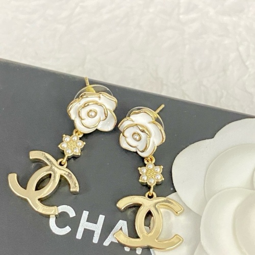 Replica Chanel Earrings For Women #1223561 $32.00 USD for Wholesale