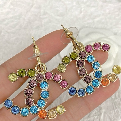 Replica Chanel Earrings For Women #1223563 $38.00 USD for Wholesale