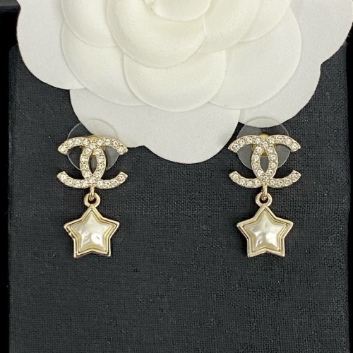 Replica Chanel Earrings For Women #1223565 $29.00 USD for Wholesale