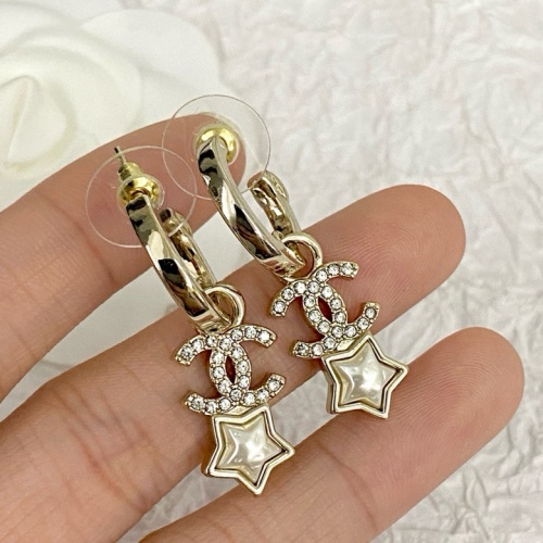 Replica Chanel Earrings For Women #1223567 $32.00 USD for Wholesale