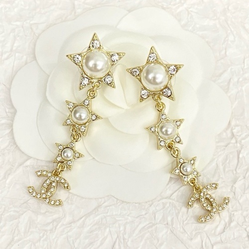 Replica Chanel Earrings For Women #1223570 $34.00 USD for Wholesale