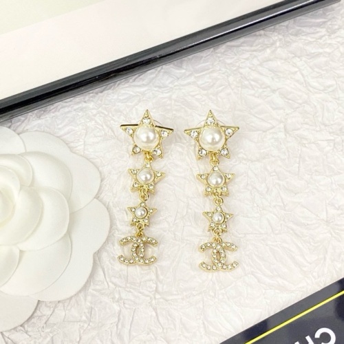 Replica Chanel Earrings For Women #1223570 $34.00 USD for Wholesale