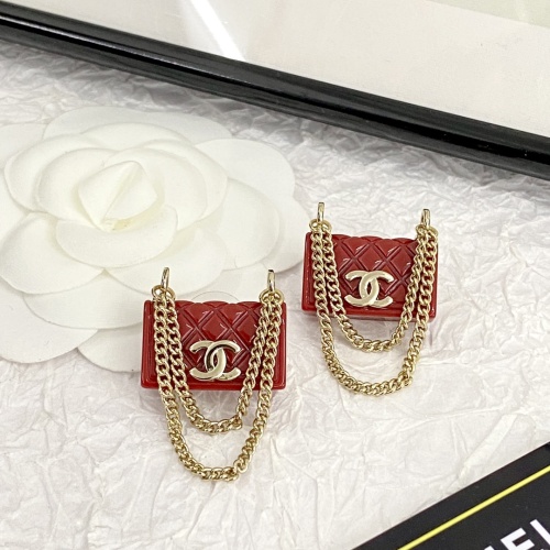 Replica Chanel Earrings For Women #1223577 $39.00 USD for Wholesale