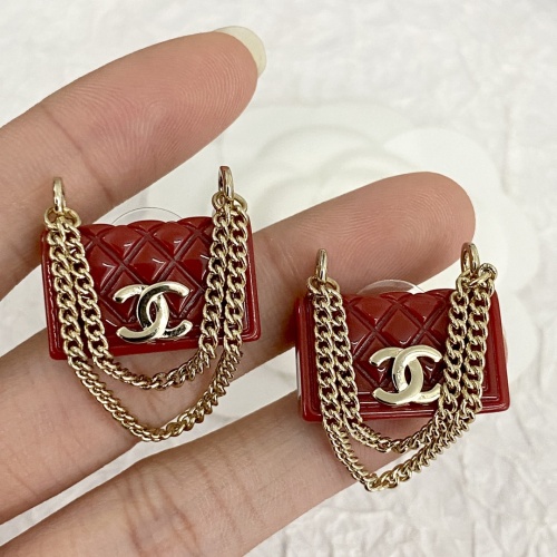 Replica Chanel Earrings For Women #1223577 $39.00 USD for Wholesale