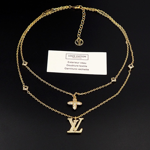 Louis Vuitton Necklaces #1223596 $32.00 USD, Wholesale Replica Louis Vuitton Necklaces