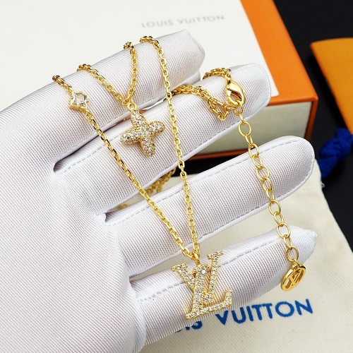 Replica Louis Vuitton Necklaces #1223596 $32.00 USD for Wholesale