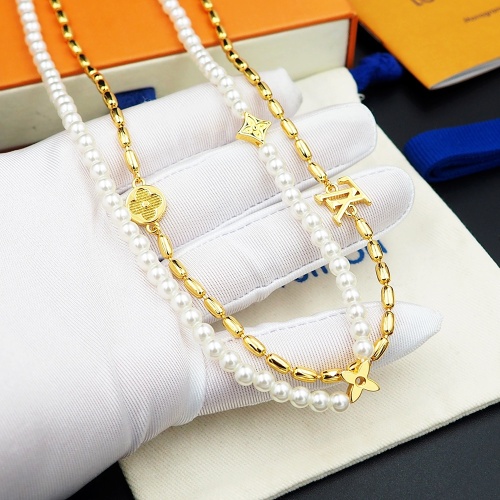 Replica Louis Vuitton Necklaces #1223602 $34.00 USD for Wholesale