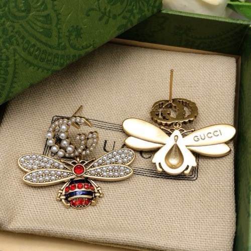 Replica Gucci Earrings For Women #1223609 $32.00 USD for Wholesale