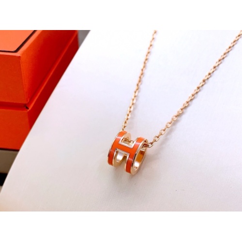 Hermes Necklaces #1223638 $45.00 USD, Wholesale Replica Hermes Necklaces