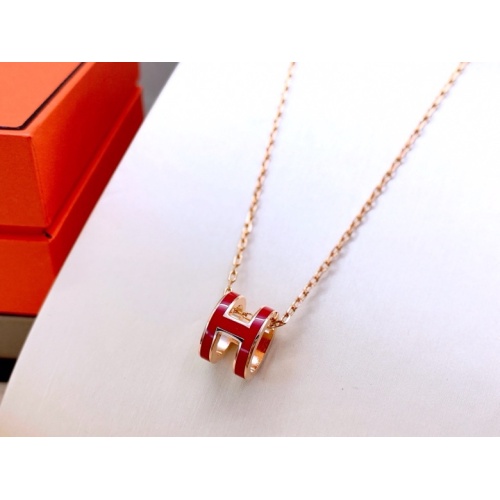 Hermes Necklaces #1223640 $45.00 USD, Wholesale Replica Hermes Necklaces