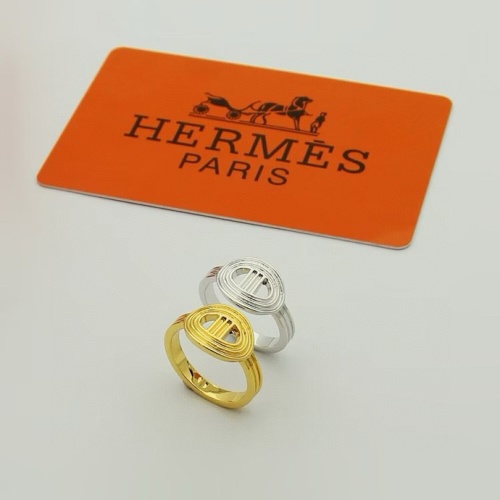 Replica Hermes Rings #1223660 $25.00 USD for Wholesale