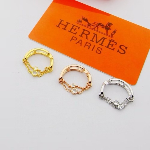 Replica Hermes Rings #1223661 $25.00 USD for Wholesale