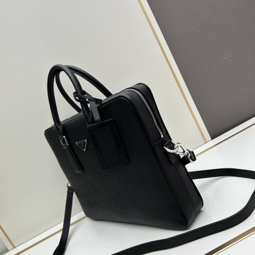 Replica Prada AAA Man Handbags #1223674 $160.00 USD for Wholesale