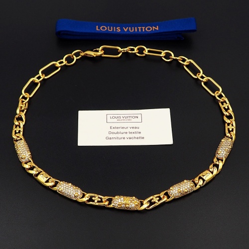 Louis Vuitton Necklaces #1223675 $42.00 USD, Wholesale Replica Louis Vuitton Necklaces