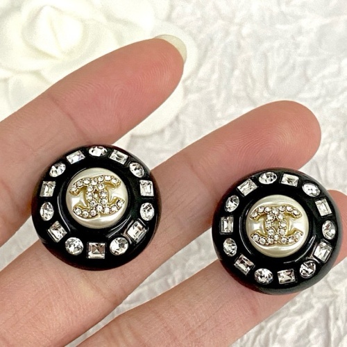 Replica Chanel Earrings For Women #1223688 $32.00 USD for Wholesale