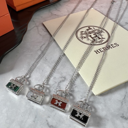 Replica Hermes Necklaces #1223698 $42.00 USD for Wholesale